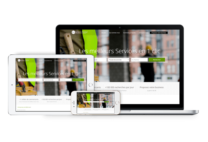Site sur mesure